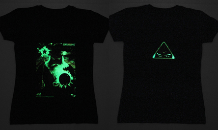 glow in the dark shirt women