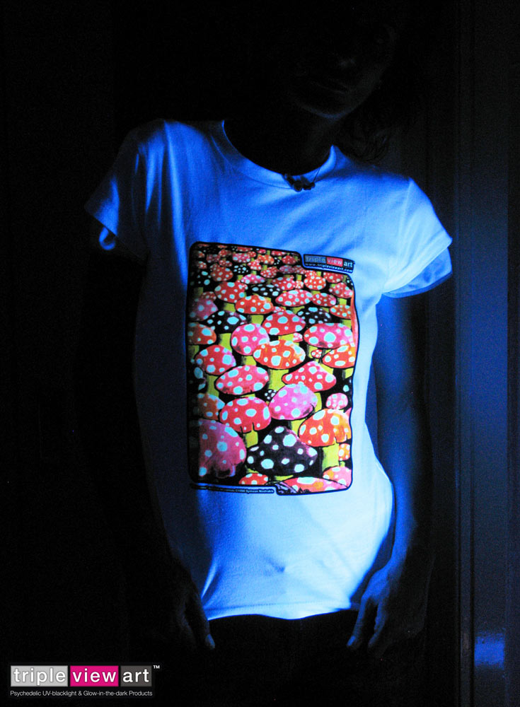 glow in the dark shirt women