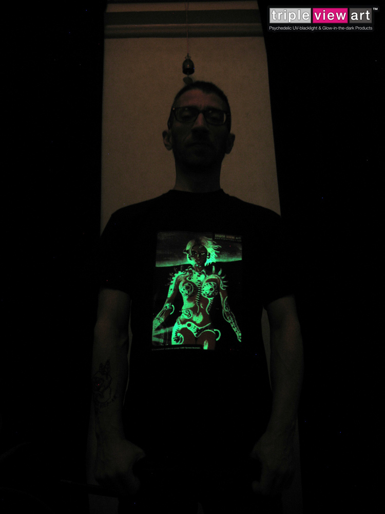 uv glow shirt